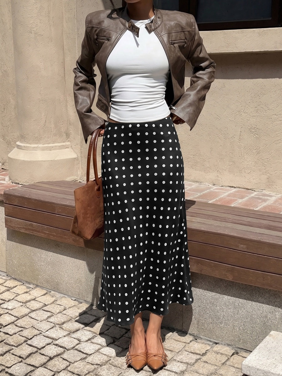Fish Tail Polka Dots Polka Dots Skirts