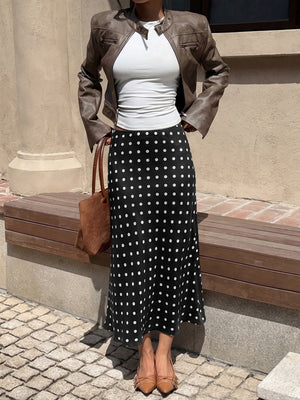 Fish Tail Polka Dots Polka Dots Skirts