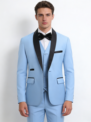 Business Leisure Suit Slim-fit Set 3-piece Sets