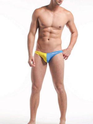 Low Rise Color Matching Triangle Swimming Trunks