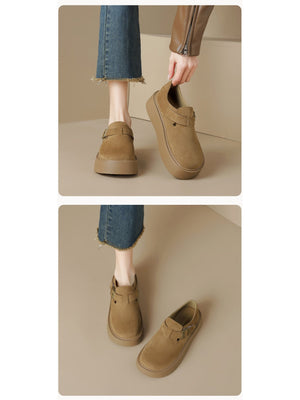 Liber Spring and autumn women's thick-soled flat shoes