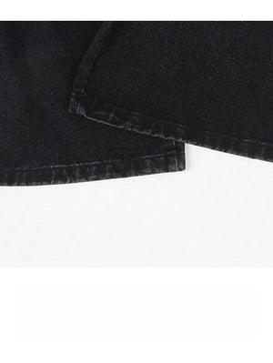 Liber Autumn Neutral wear Hole Jeans