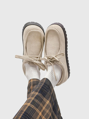 Suede Retro Casual Shoes