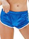 Color Blocking Exercise Yoga Fitness Elastic And Sexy Shorts