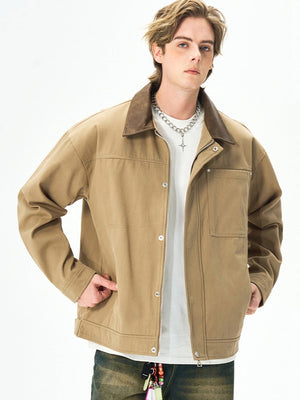 Liber Autumn Men's Color matching Jackets