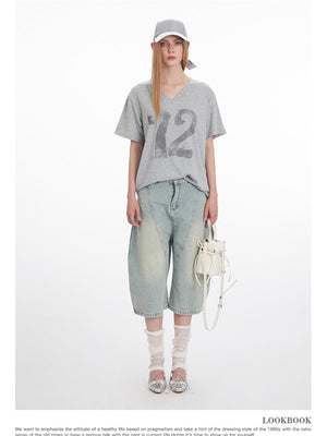 Liber Summer Women's Letters/Numbers/Words T-shirts