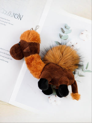 Kamel-Plüschtier-Schlüsselanhänger