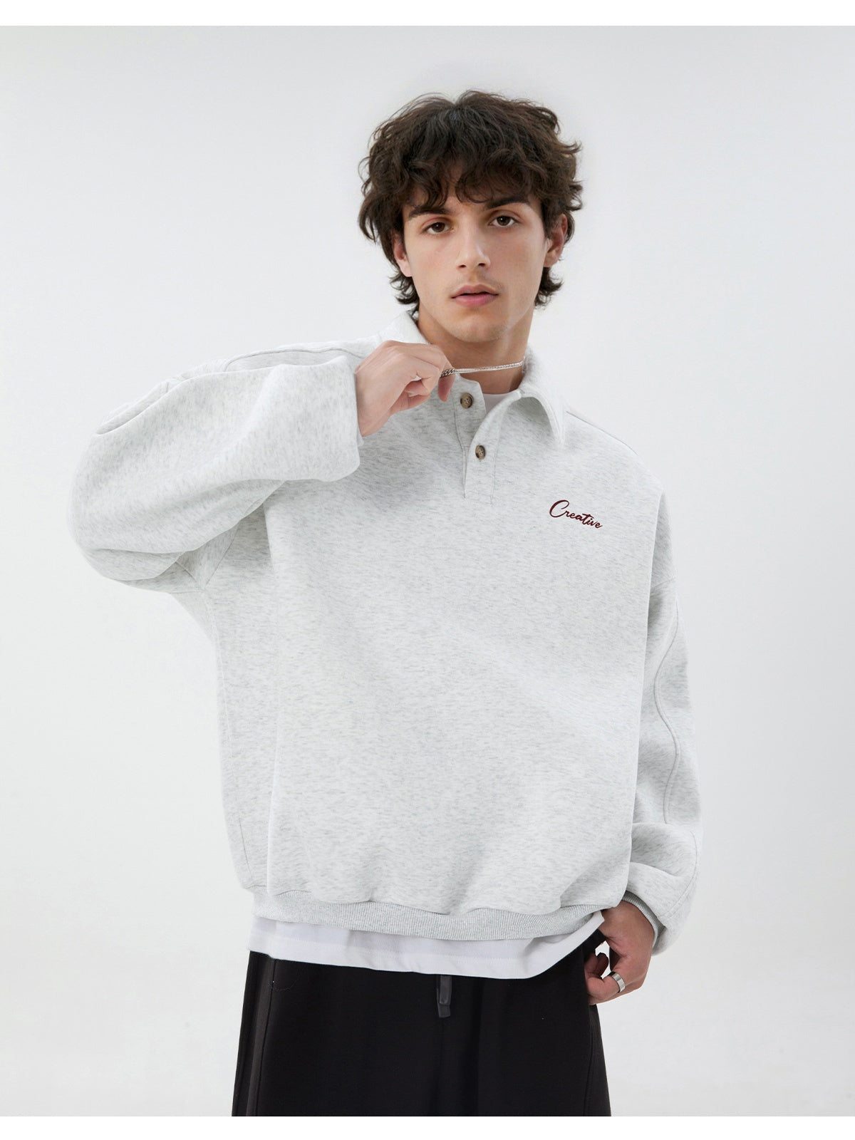 Liber Autumn Men's Letter Sweatshirts
