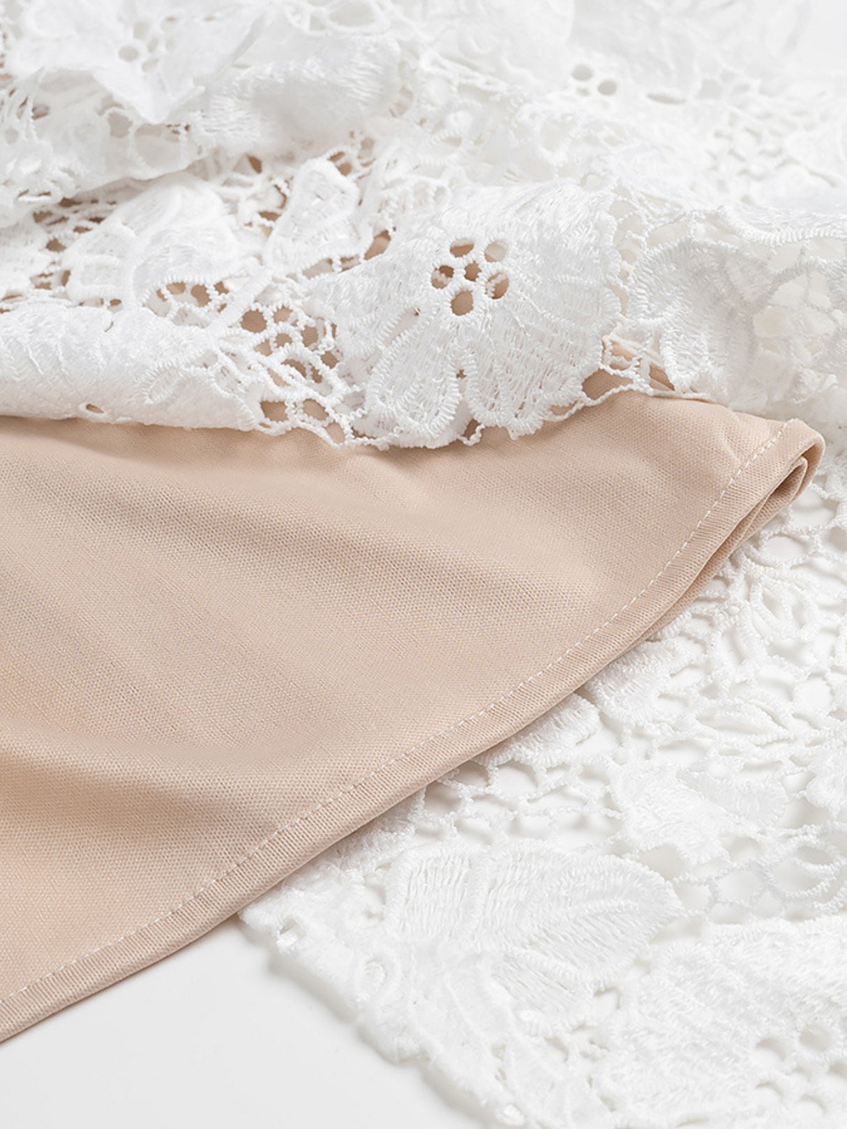 Lace See-through Strappy Slit Maxi Dresses