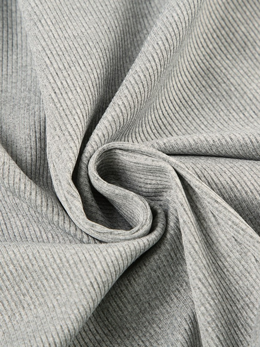 Deep V-neck Buttons Slim Fit Long Sleeve Shorts Sports Sexy Soft Comfortable Bodysuit/pants