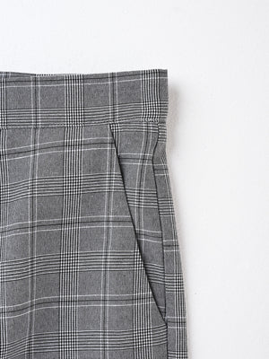 Light Business Leisure Plaid Suit Set 2-piece Sets