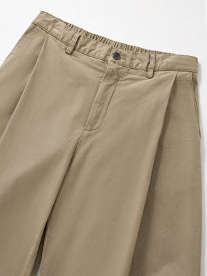 Liber Autumn Neutral wear Solid Color Pants
