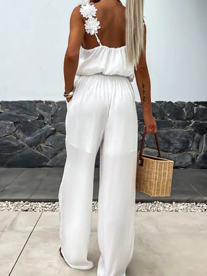 Loose-fit Pocket Jumpsuits