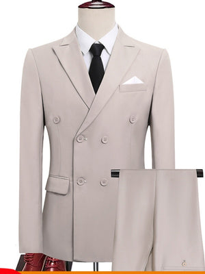 Business Slim-fit Suit Set 2-piece Sets