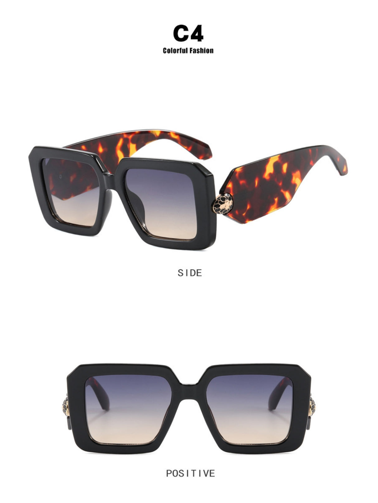 Full-frame Square Sunglasses