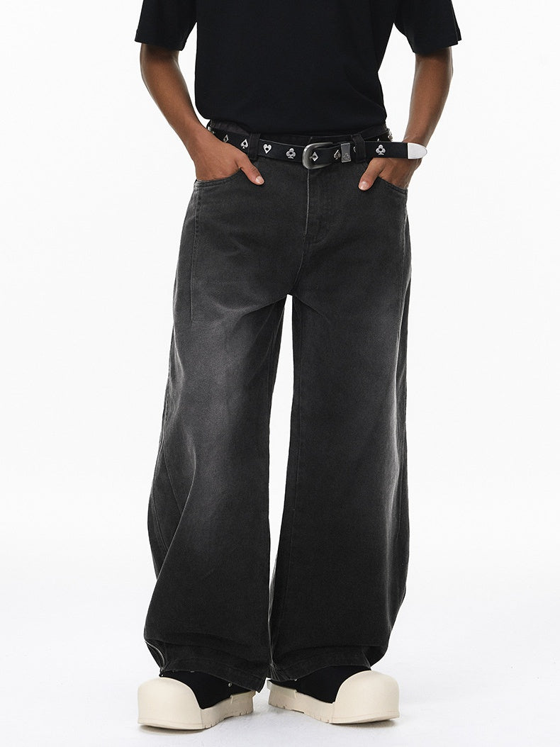 Liber Autumn Neutral wear Solid Color Jeans