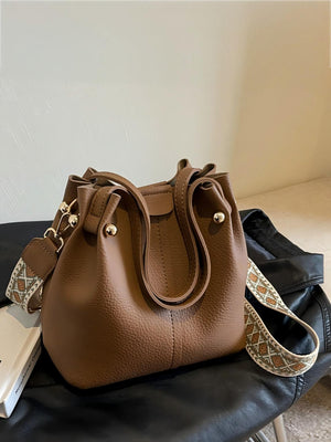 Metal Buckle Crossbody Bag