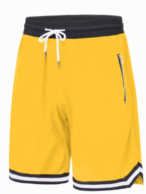 Thin Mesh Loose-fit Breathable Five Points Shorts