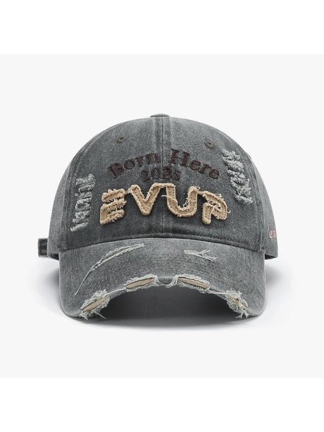 Washed 3D Letters Embroidery Baseball Caps