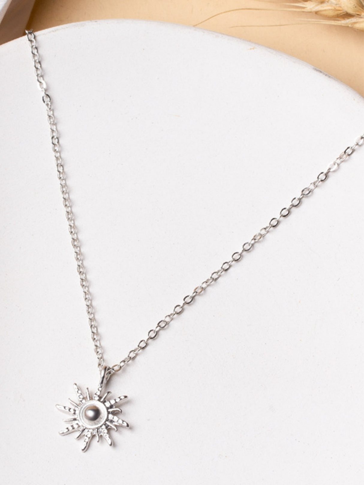 Sun Pendant Necklace