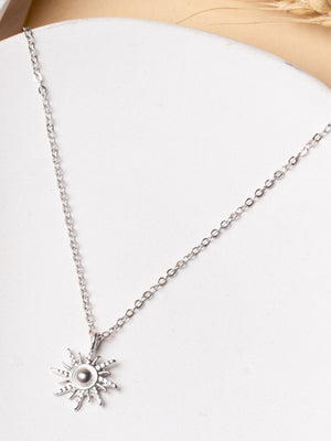 Sun Pendant Necklace