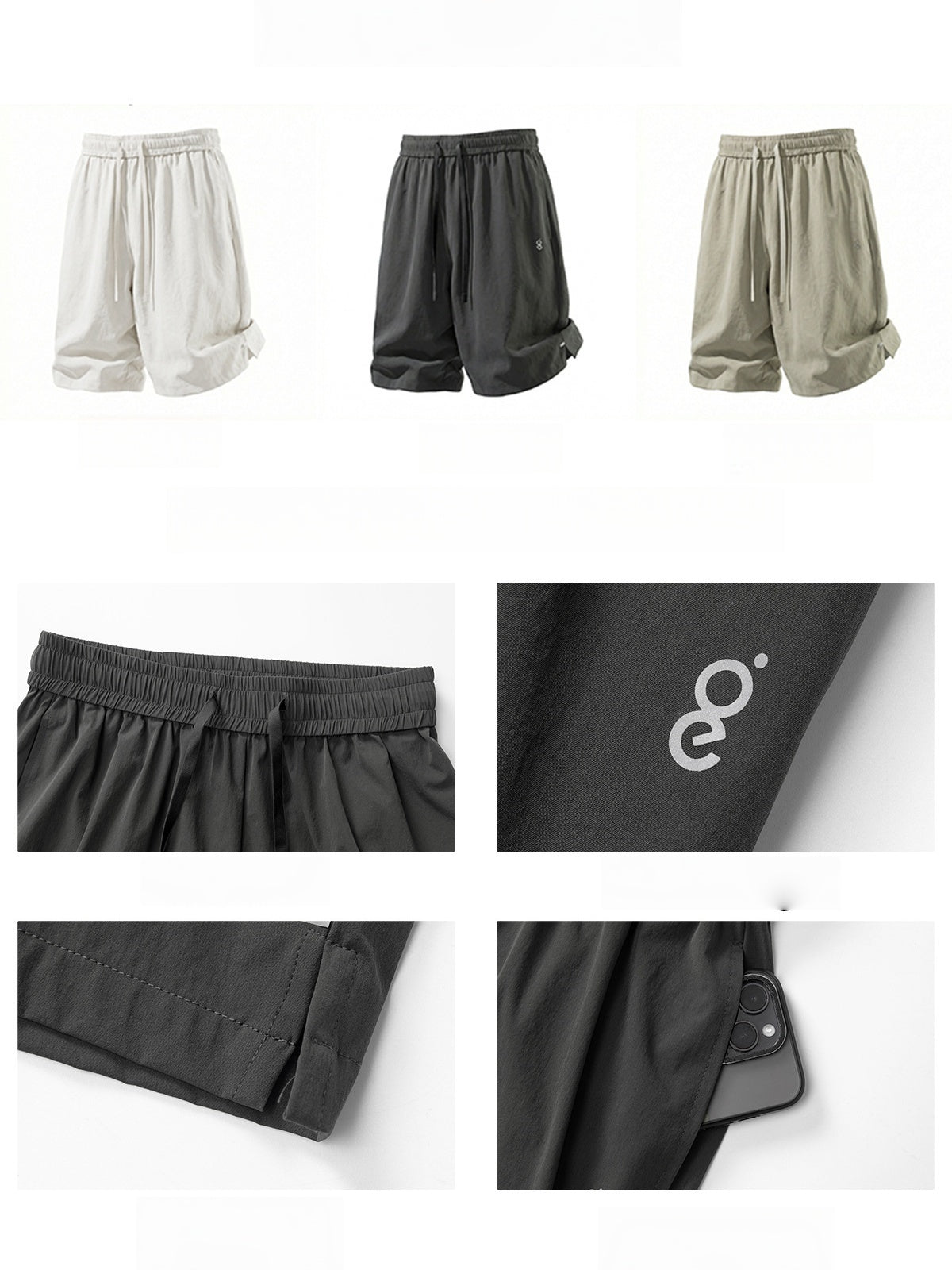 Lightweight Breathable Loose-fit Shorts