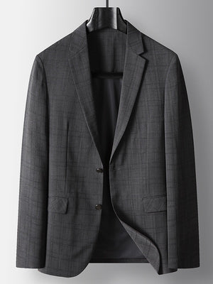 Business Leisure Dark Pattern Blazers