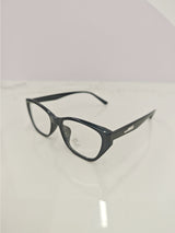 Solid Color Transparent Frame Eyeglasses