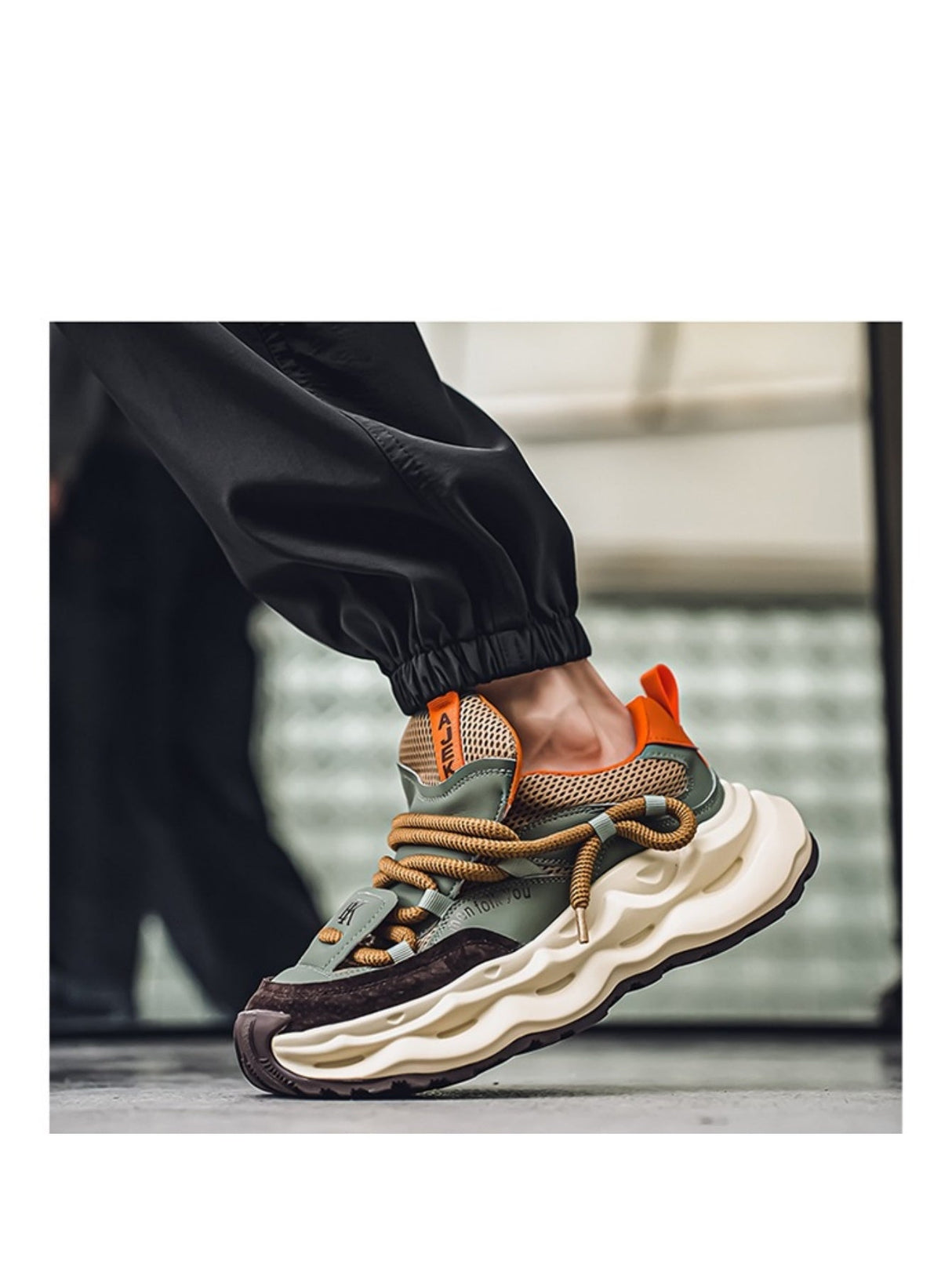 Liber Four Seasons Thick-soled Men's Casual Sports Shoes