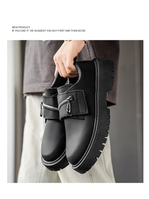 Liber Four Seasons Men's Zipper Flats