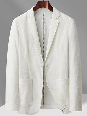 Business Single-Breasted Suit Jacket