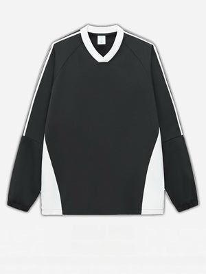 Liber Summer Neutral wear Splicing Contrasting colors T-shirts