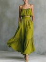 Minimalist Solid Color Casual Suit