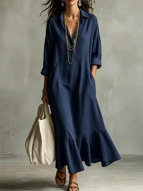 Simple And Elegant Midi Dress