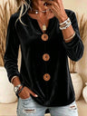 Simple Solid Color Basic Short-sleeved Shirt T-shirt