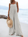 Liber Autumn Women's Buttons Jumpsuits&Bodysuits