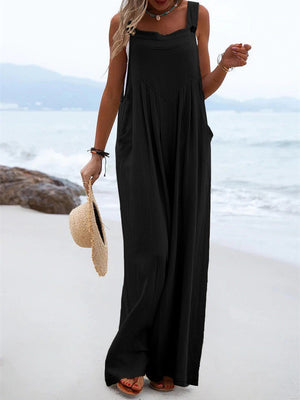 Liber Autumn Women's Buttons Jumpsuits&Bodysuits