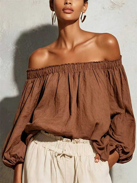 Versatile Solid Color T-shirt