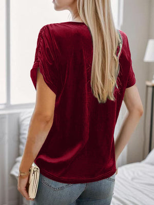 Simple Solid Color, Versatile T-shirt