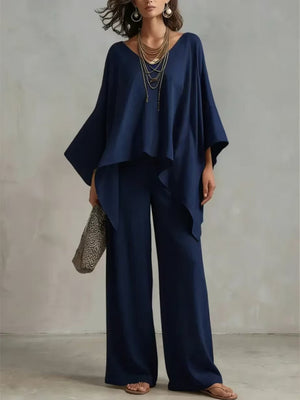 Simple Solid Color Suit