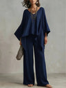 Simple Solid Color Suit