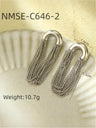 Hoop tassel earrings