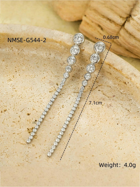 Sweet Pearl Tassel Earrings