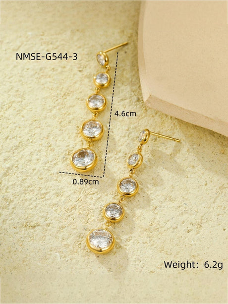 Sweet Pearl Tassel Earrings