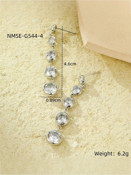 Sweet Pearl Tassel Earrings