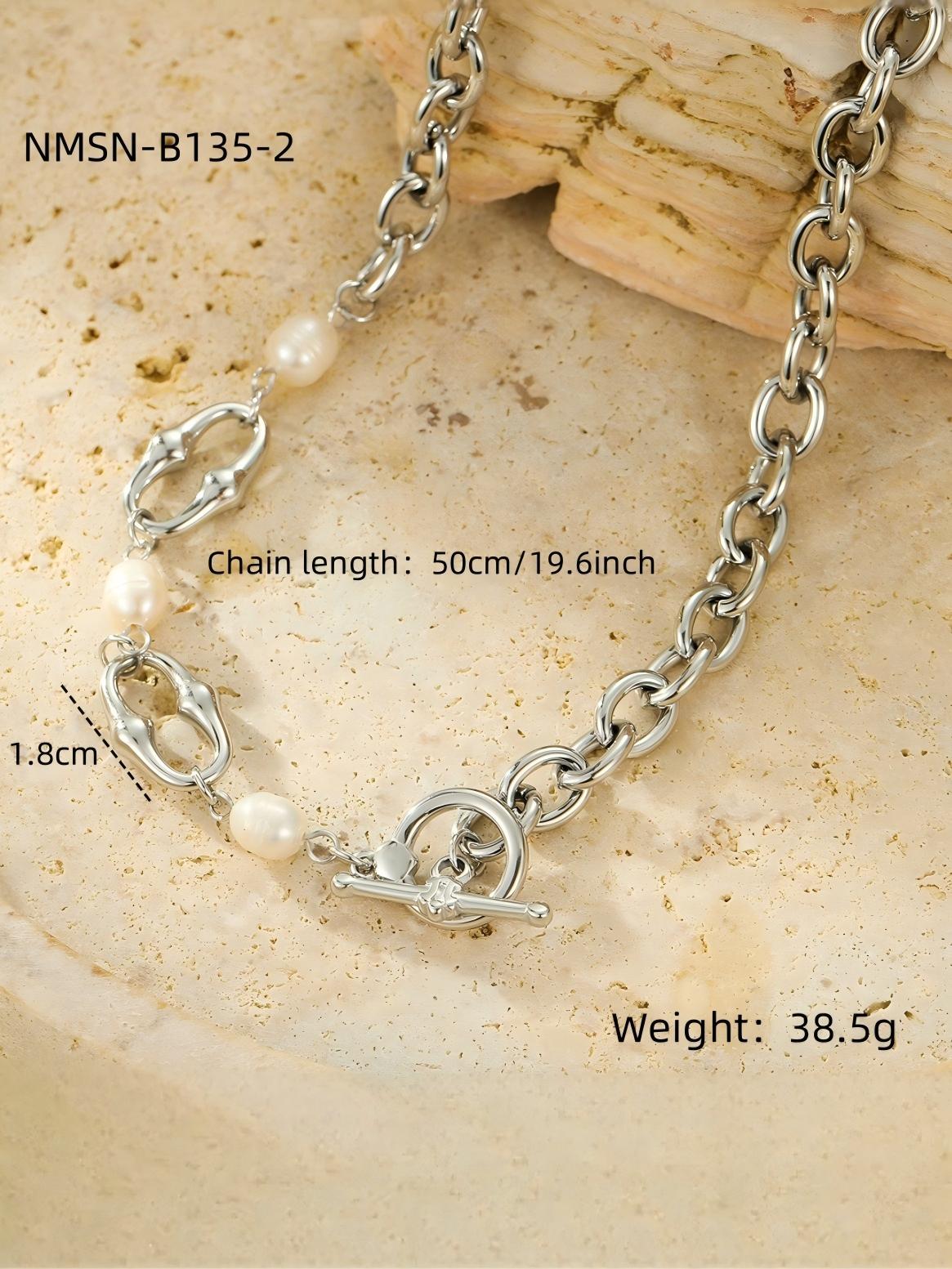 Gold Pearl Necklace