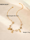 Holiday Conch Starfish Pearl Necklace