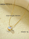 Colorful Heart Pendant Necklace