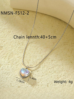 Colorful Heart Pendant Necklace