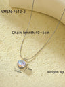 Colorful Heart Pendant Necklace